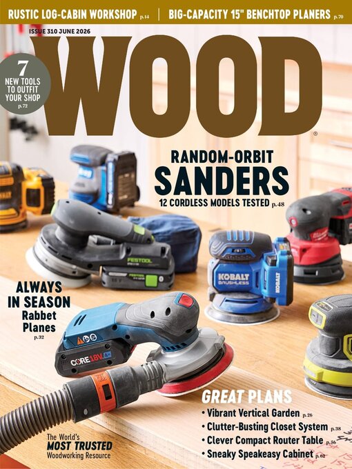Cover image for WOOD Magazine